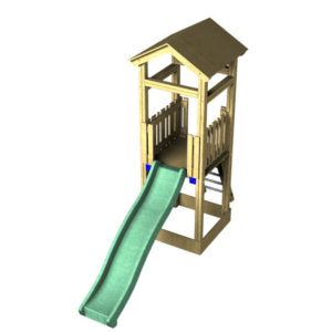 The Acorn slide and tower