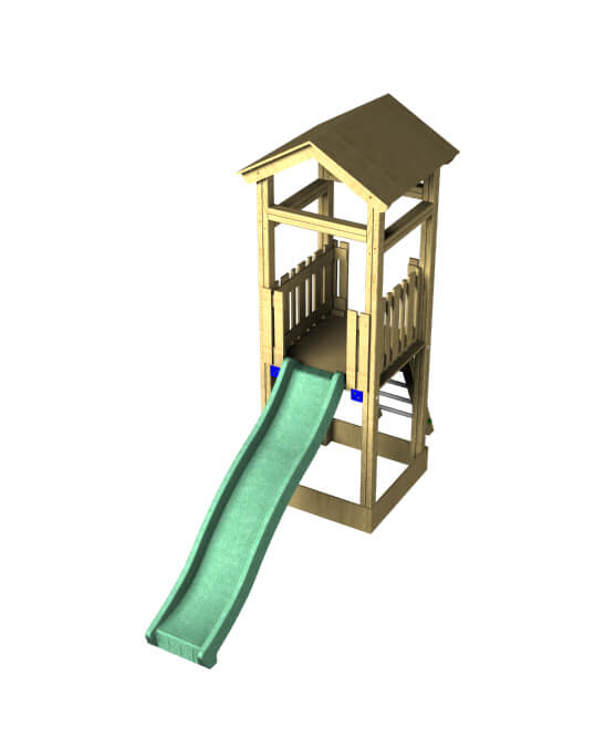 The Acorn slide and tower