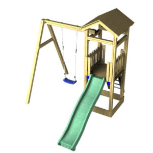 The Willow slide and swing