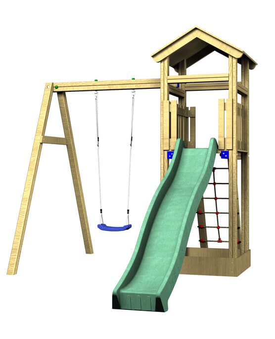 The Maple Swing and slide